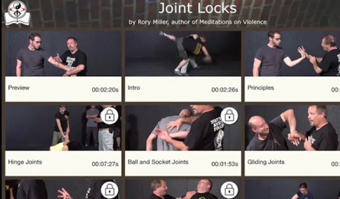 Joint Locks / Rory Miller android App screenshot 12