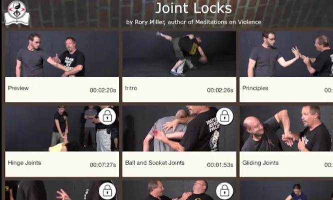 Joint Locks / Rory Miller android App screenshot 2